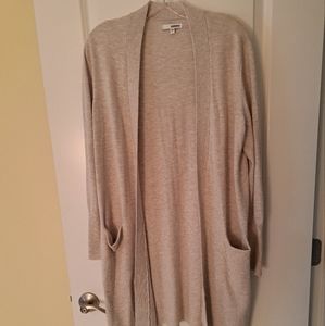 Sonoma Open Front Soft Cardigan Sweater Duster Size Large